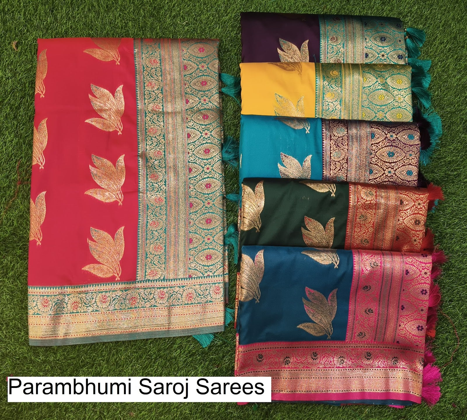 Parambhumi Saroj Silk Sarees Wholesale Price
