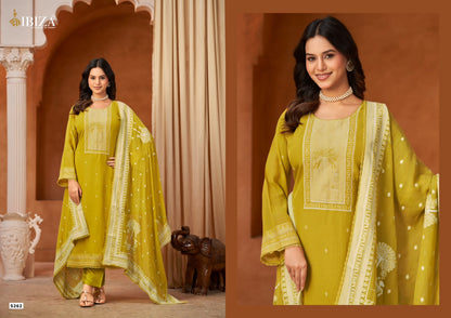Parampara Ibiza Banarasi Silk Pant Style Suits Wholesale Rate