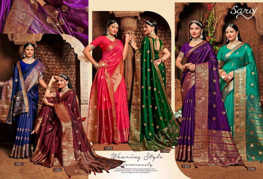 Parasmani Saroski Vol 2 Saroj Soft Silk Sarees Manufacturer