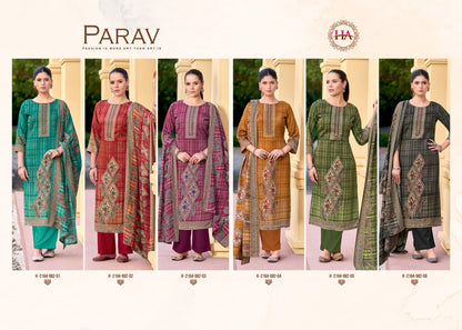 Parav Harshit Fashion Pashmina Suits Exporter