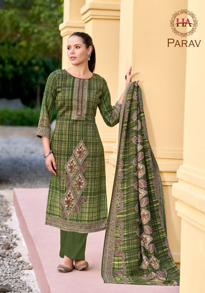 Parav Harshit Fashion Pashmina Suits Exporter