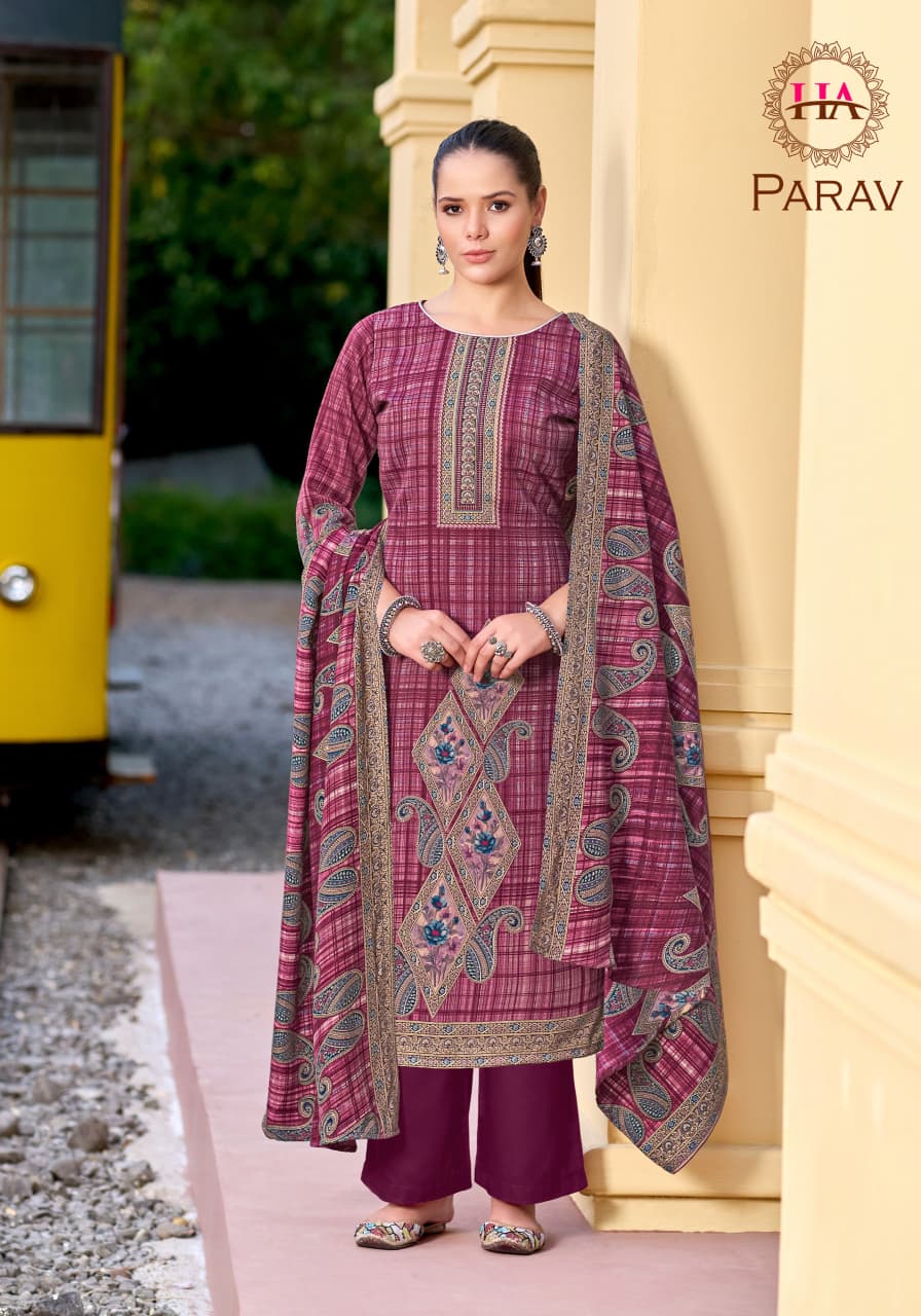 Parav Harshit Fashion Pashmina Suits Exporter