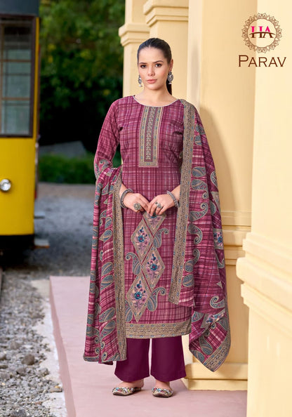 Parav Harshit Fashion Pashmina Suits Exporter