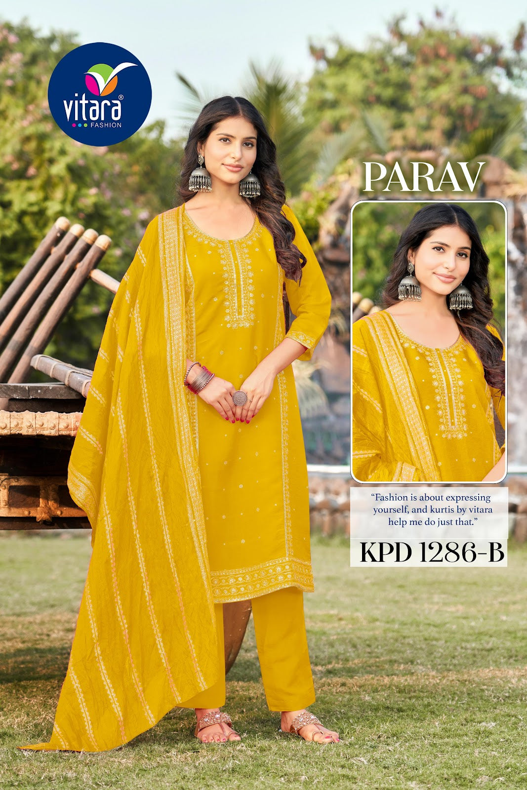 Parav Vitara Roman Silk Readymade Pant Style Suits Exporter India