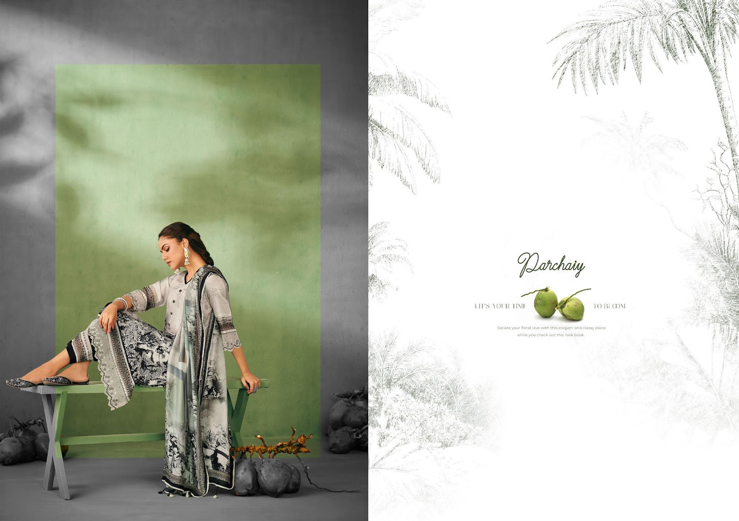 Parchay Jay Vijay Pure Muslin Pant Style Suits Wholesale Price