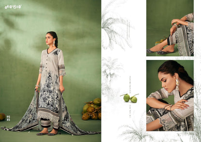 Parchay Jay Vijay Pure Muslin Pant Style Suits Wholesale Price