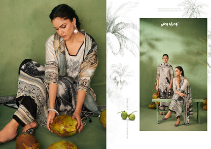 Parchay Jay Vijay Pure Muslin Pant Style Suits Wholesale Price