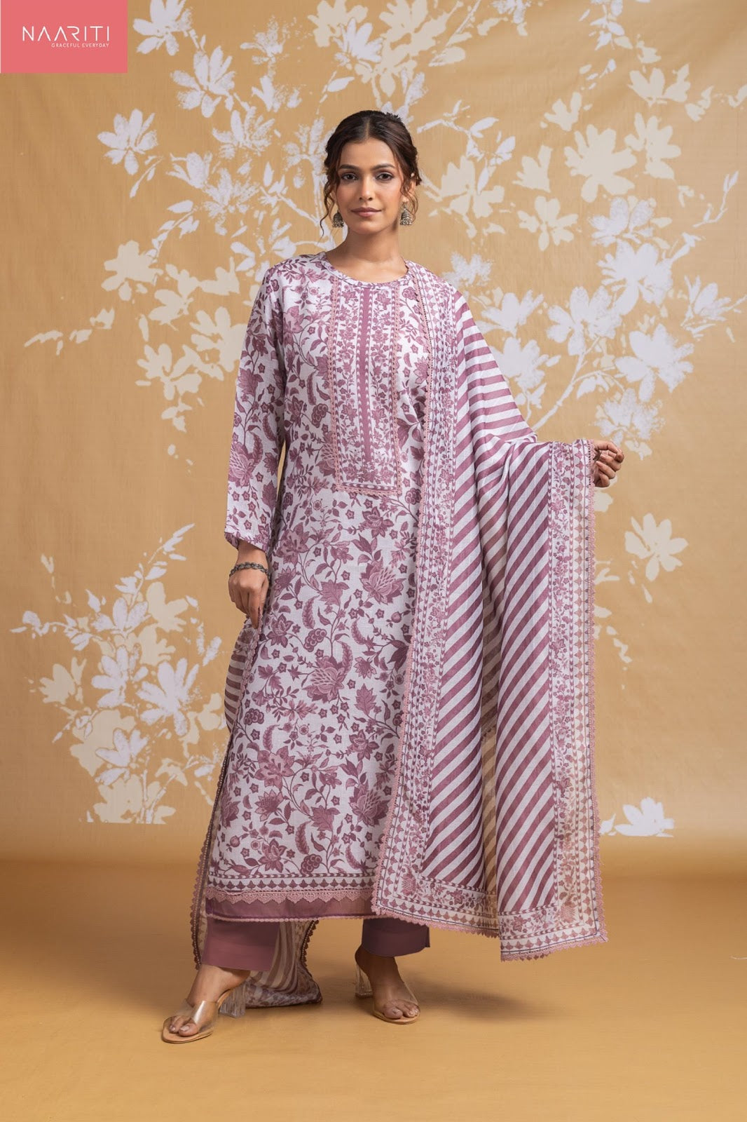 Parchin Naariti Linen Pant Style Suits Wholesaler India