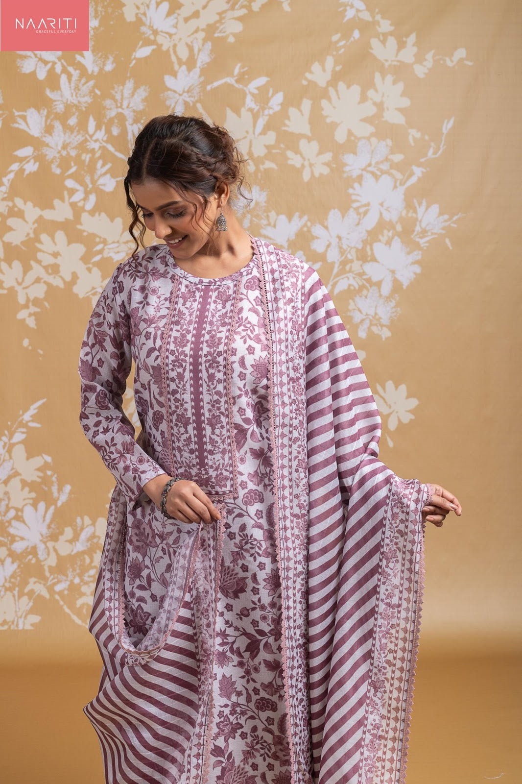 Parchin Naariti Linen Pant Style Suits Wholesaler India