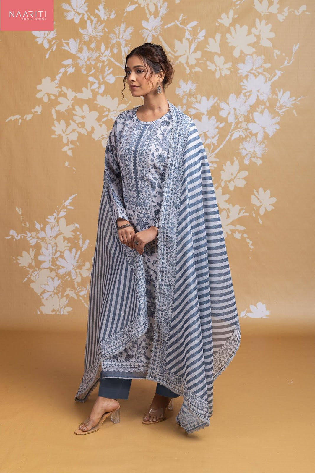 Parchin Naariti Linen Pant Style Suits Wholesaler India