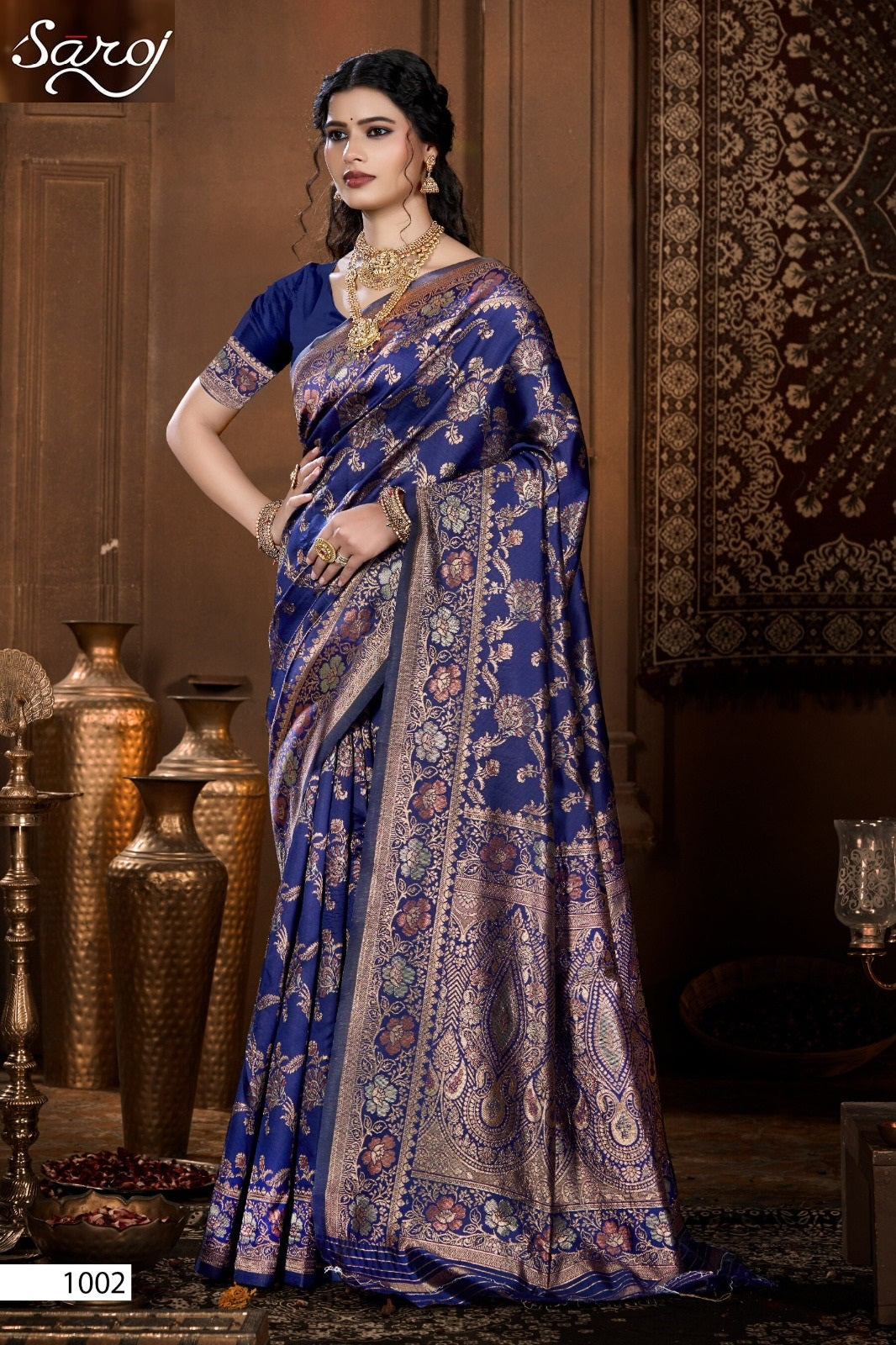 Pardesi Silk Vol 1 Saroj Soft Silk Sarees Manufacturer Ahmedabad