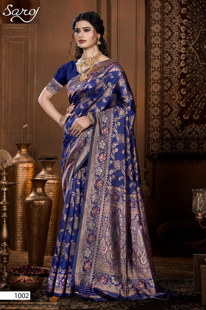 Pardesi Silk Vol 1 Saroj Soft Silk Sarees Manufacturer Ahmedabad