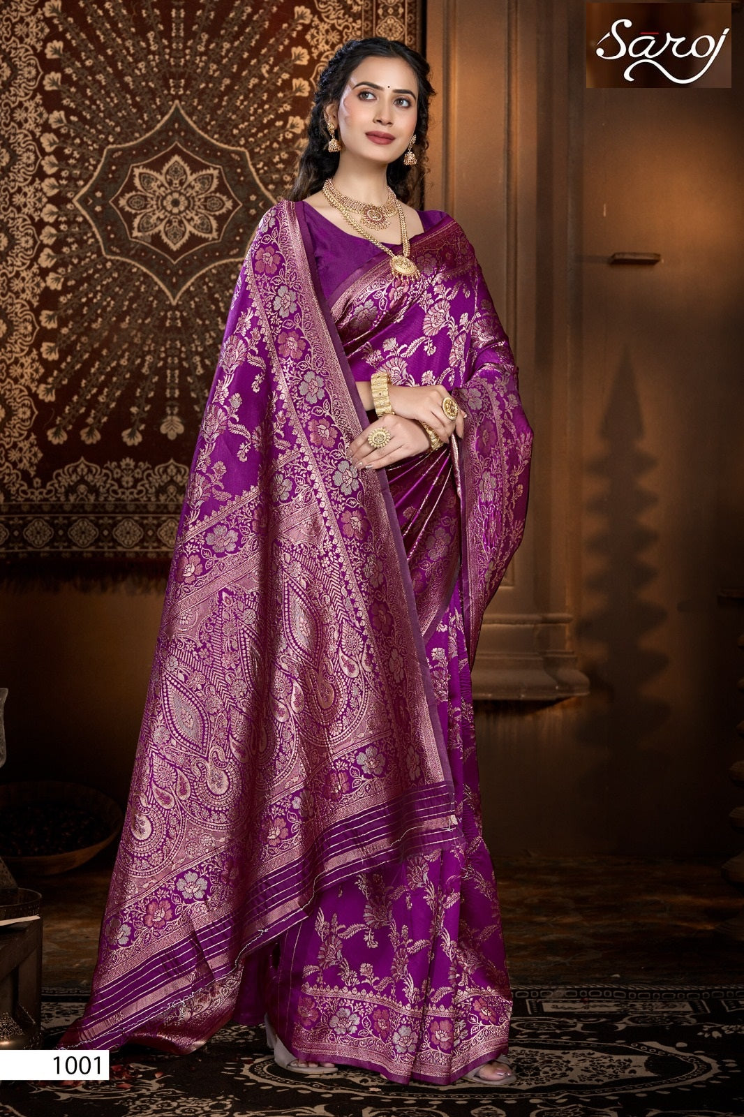 Pardesi Silk Vol 1 Saroj Soft Silk Sarees Manufacturer Ahmedabad
