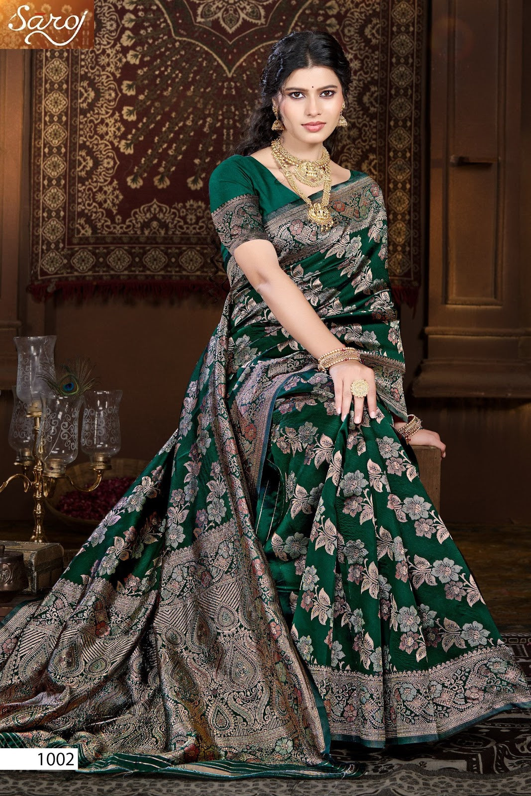 Pardesi Silk Vol 4 Saroj Soft Silk Sarees Wholesaler Ahmedabad