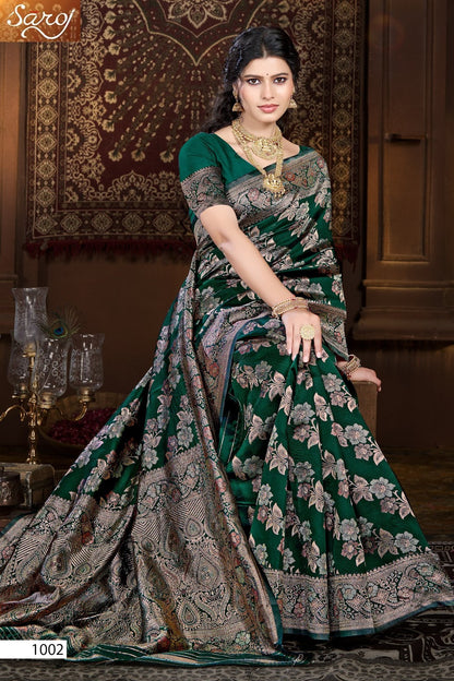 Pardesi Silk Vol 4 Saroj Soft Silk Sarees Wholesaler Ahmedabad