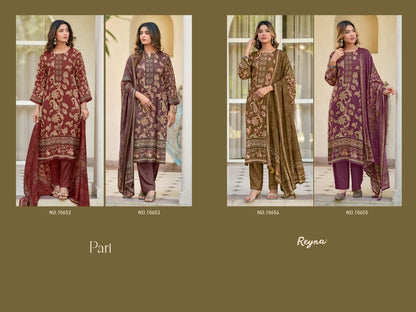Pari Reyna Twill Pashmina Suits Wholesaler Gujarat