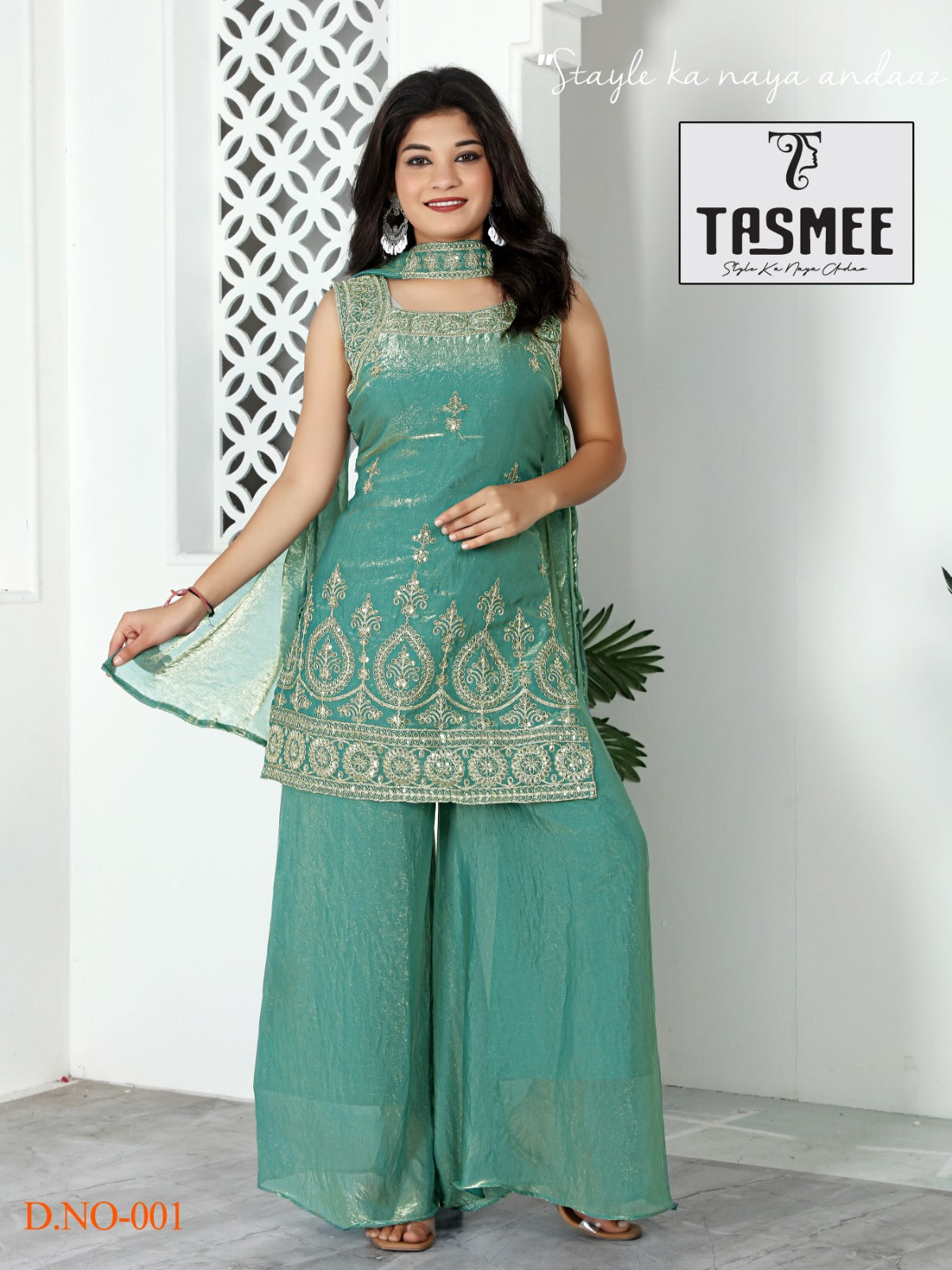 Pari Vol 1 Tasmee Readymade Plazzo Style Suits Supplier