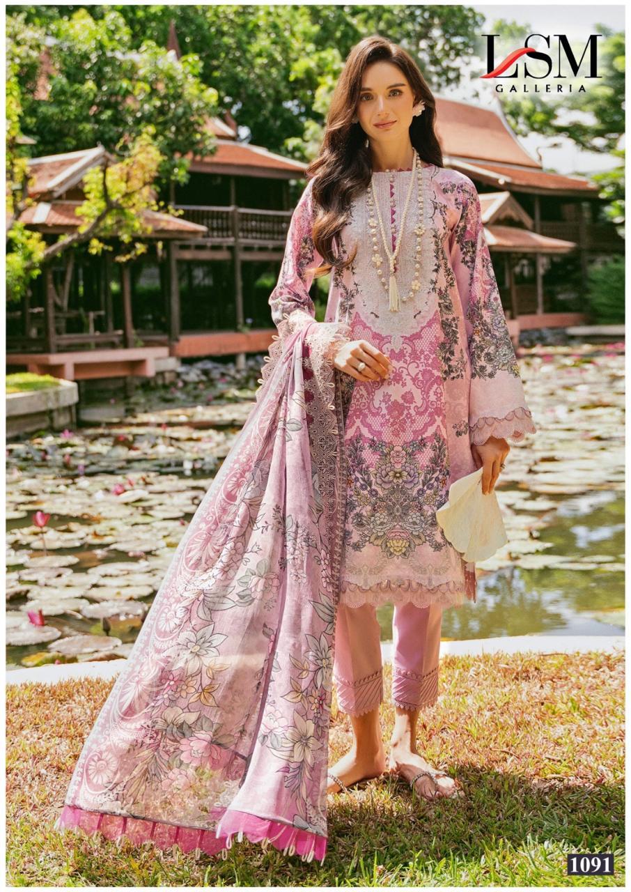 Parian Dream Luxury Lawn Collection Vol 10 Lsm Galleria Cotton Karachi Readymade Suits Supplier