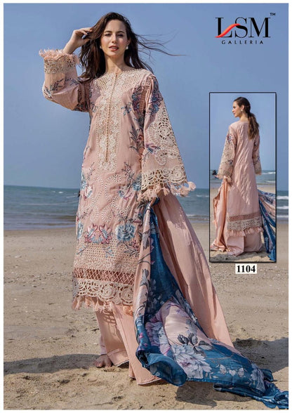 Parian Dream Vol 11 Luxury Lawn Collection Lsm Galleria Karachi Salwar Suits Wholesale Price