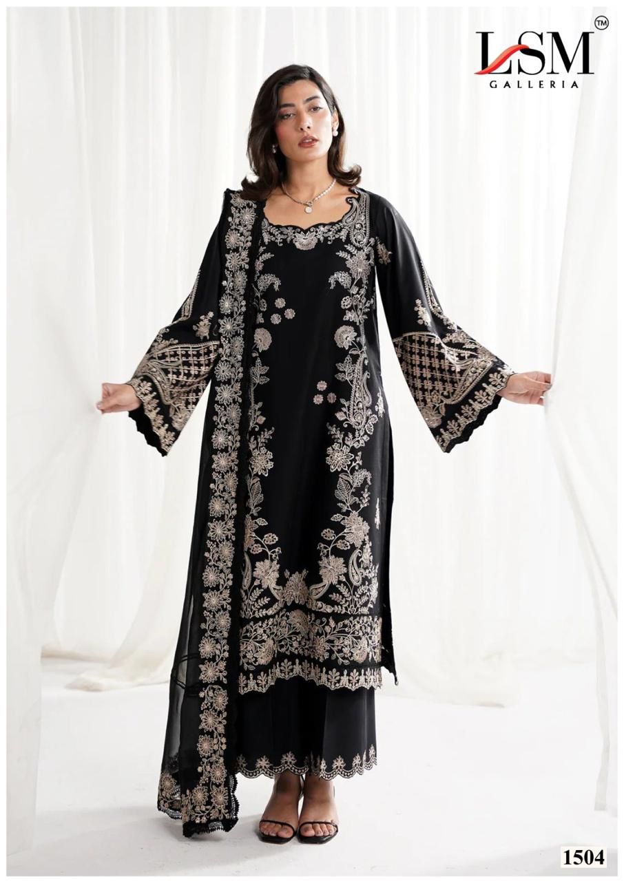 Parian Dream Vol 15 Luxury Lawn Collection Lsm Galleria Karachi Salwar Suits Supplier India