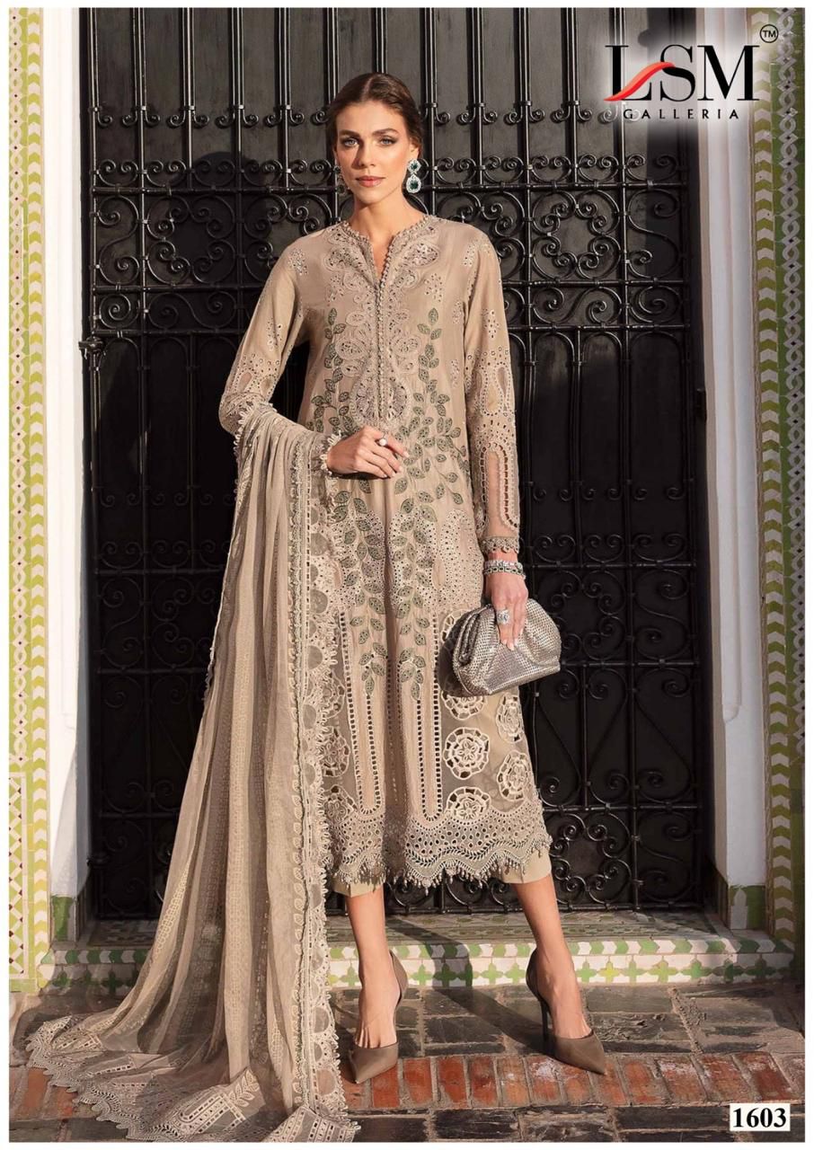 Parian Dream Vol 16 Luxury Lawn Collection Lsm Galleria Karachi Salwar Suits Exporter