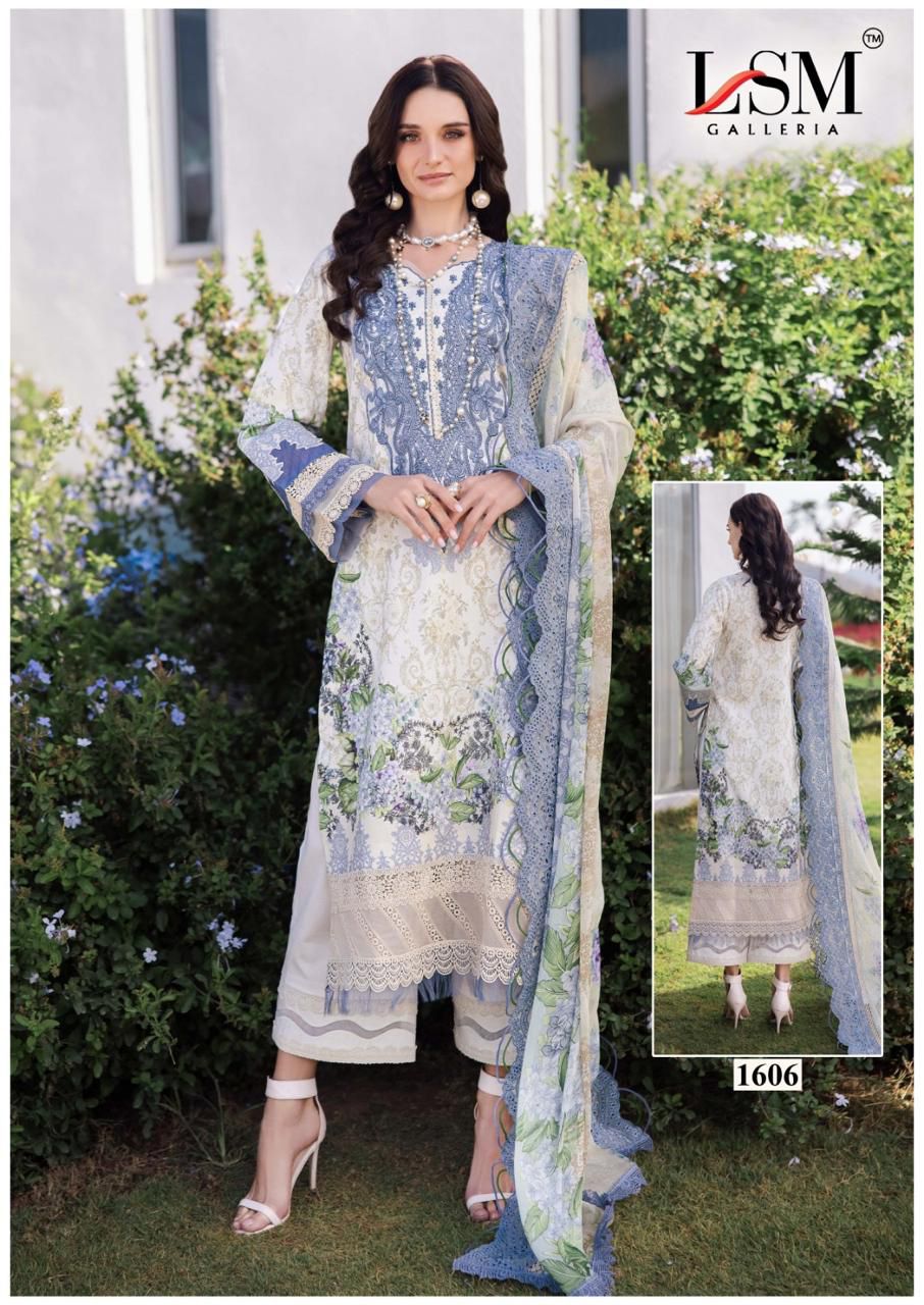 Parian Dream Vol 16 Luxury Lawn Collection Lsm Galleria Karachi Salwar Suits Exporter