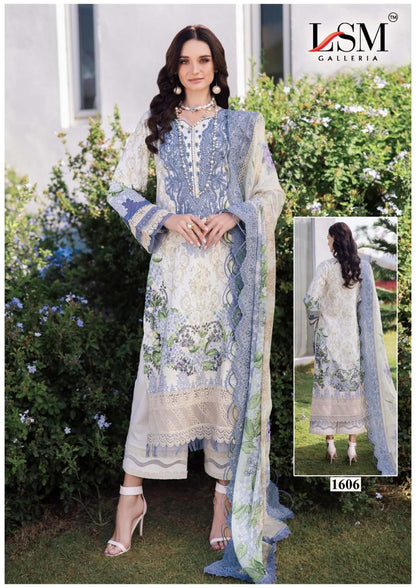 Parian Dream Vol 16 Luxury Lawn Collection Lsm Galleria Karachi Salwar Suits Exporter