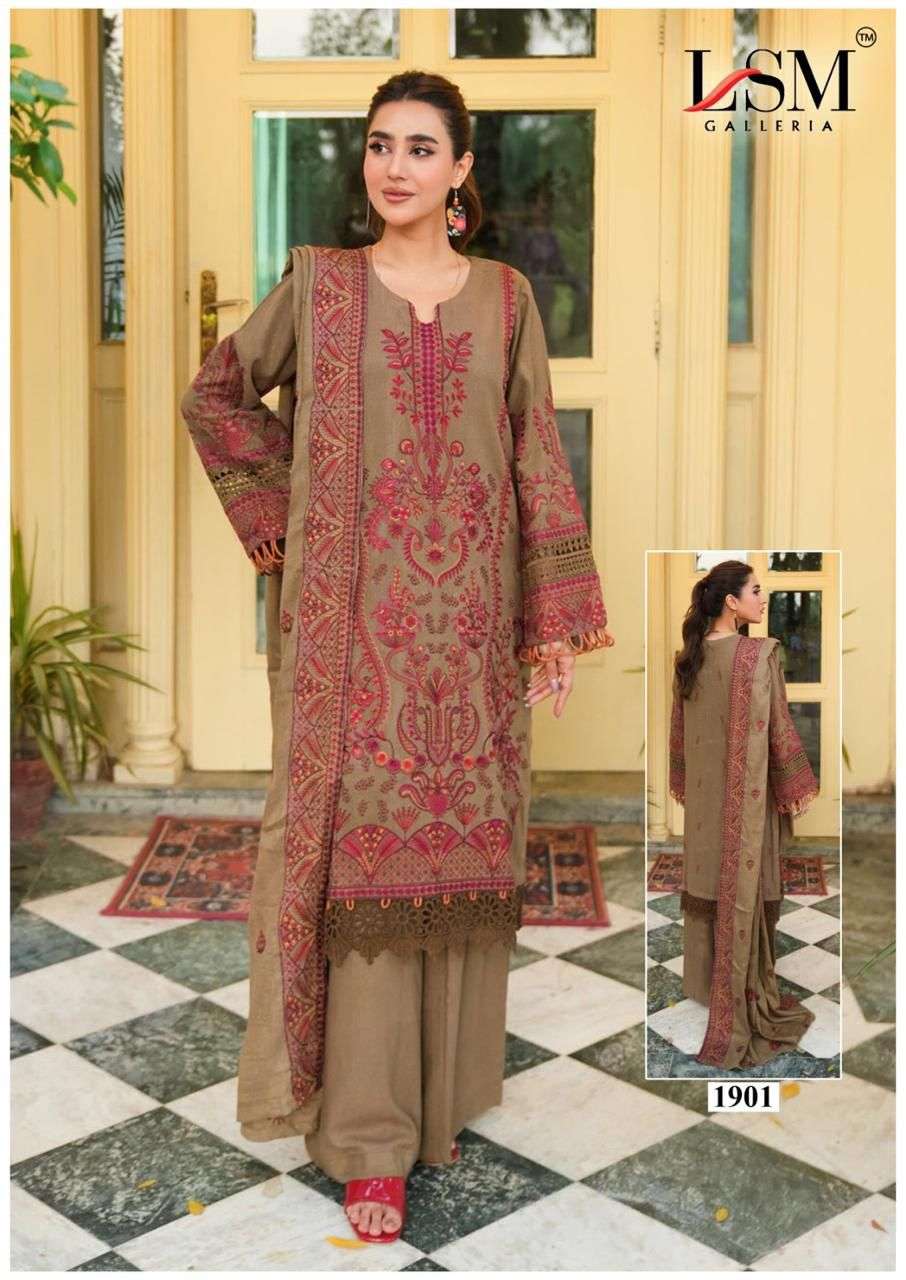 Parian Dream Vol 19 Luxury Lawn Collection Lsm Galleria Karachi Readymade Suits Exporter