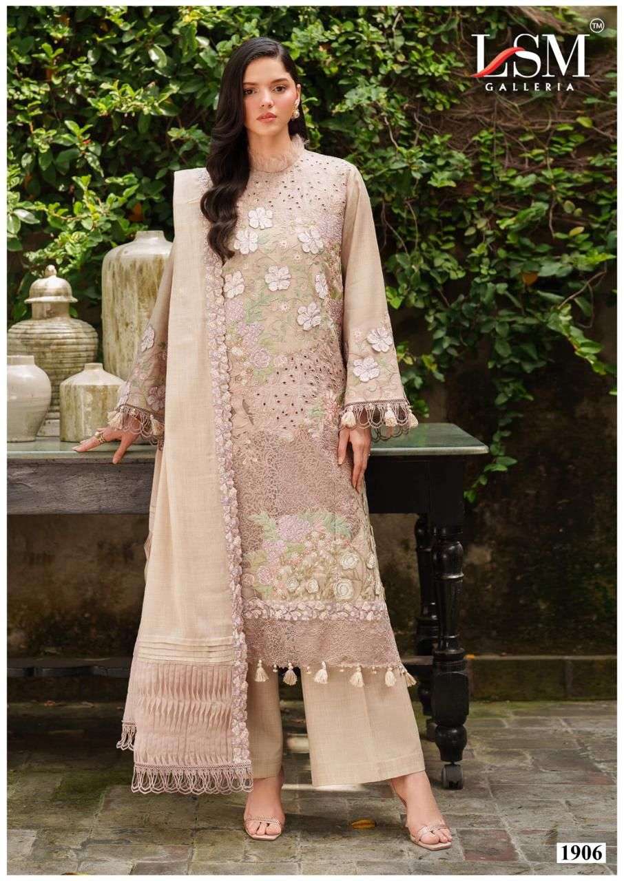 Parian Dream Vol 19 Luxury Lawn Collection Lsm Galleria Karachi Readymade Suits Exporter