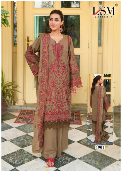 Parian Dream Vol 19 Luxury Lawn Collection Lsm Galleria Karachi Salwar Suits Supplier