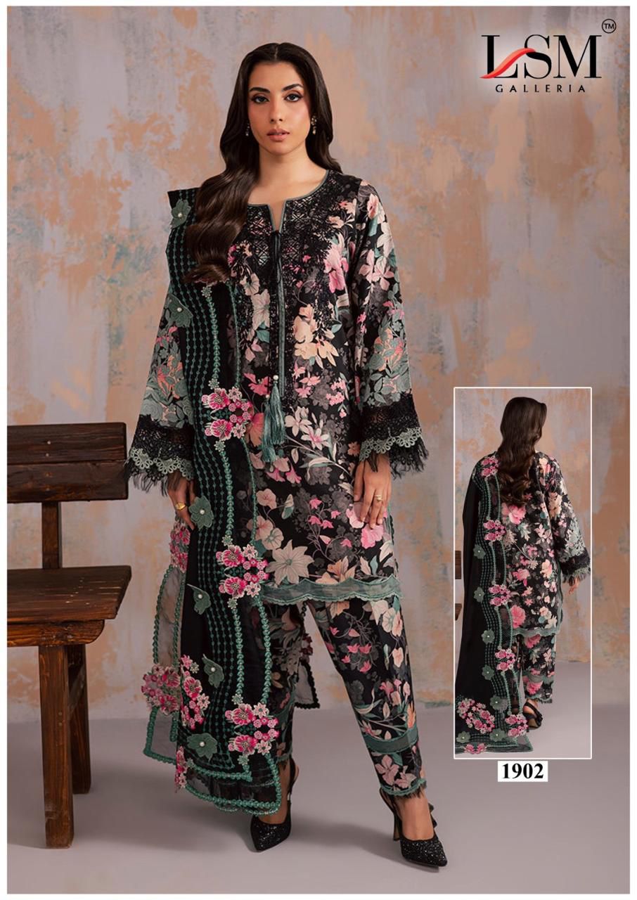 Parian Dream Vol 19 Luxury Lawn Collection Lsm Galleria Karachi Salwar Suits Supplier