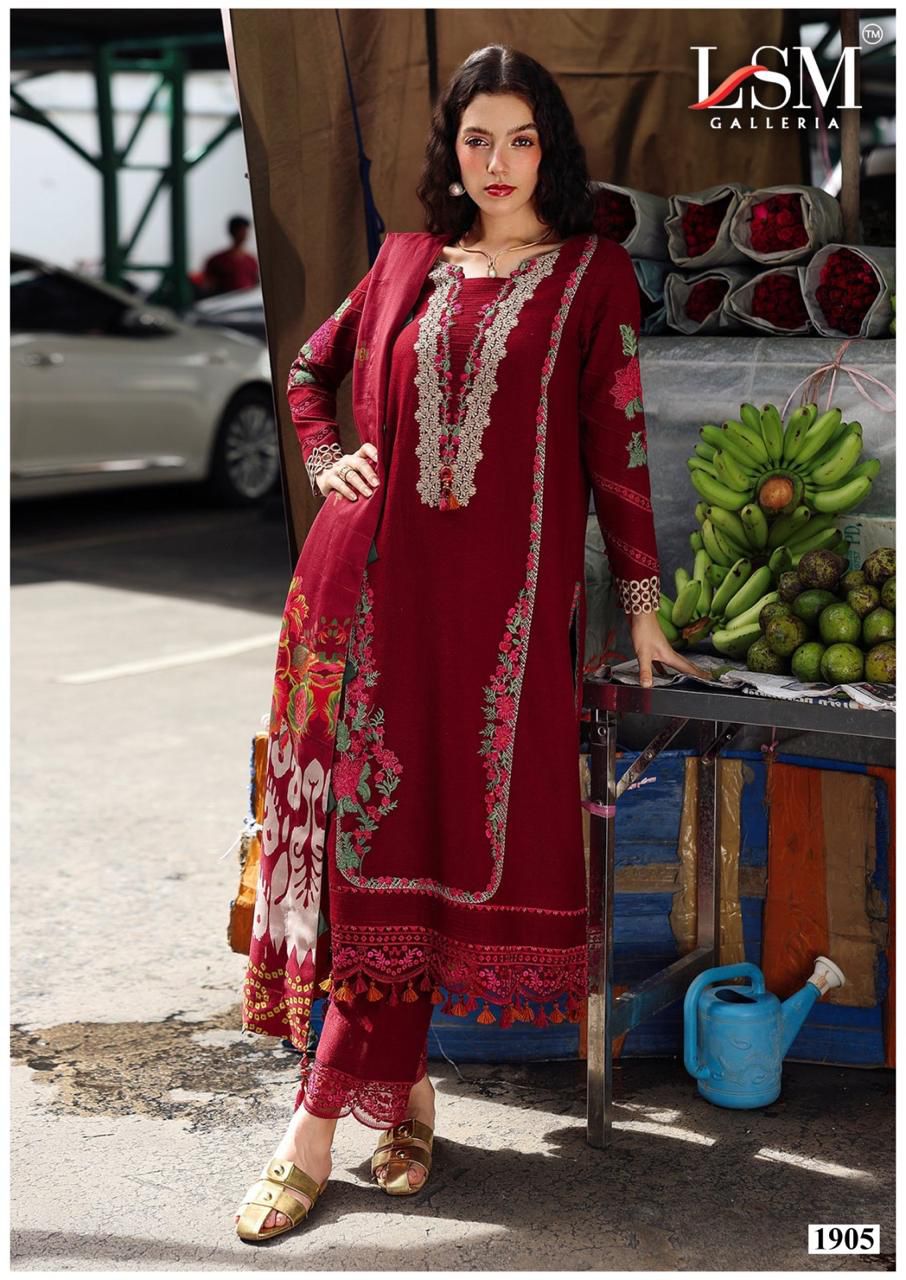 Parian Dream Vol 19 Luxury Lawn Collection Lsm Galleria Karachi Salwar Suits Supplier