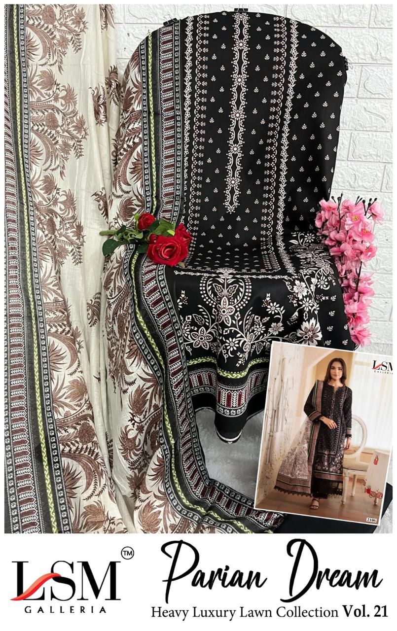 Parian Dream Vol 21 Lsm Galleria Lawn Karachi Salwar Suits Exporter India