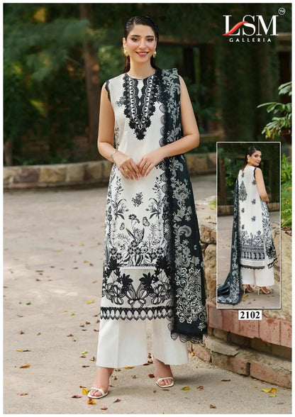 Parian Dream Vol 21 Lsm Galleria Lawn Karachi Salwar Suits Exporter India
