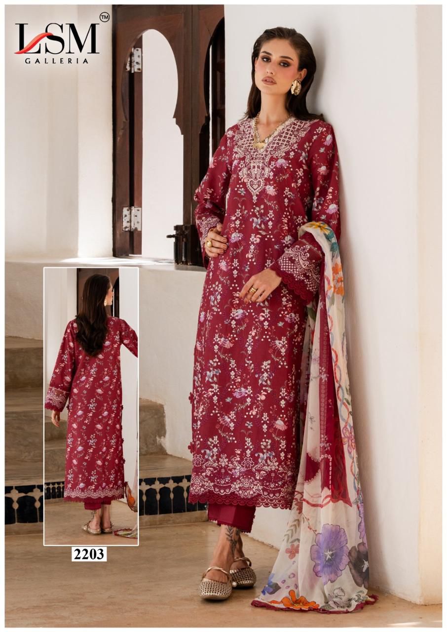 Parian Dream Vol 22 Lsm Galleria Lawn Karachi Salwar Suits Exporter India