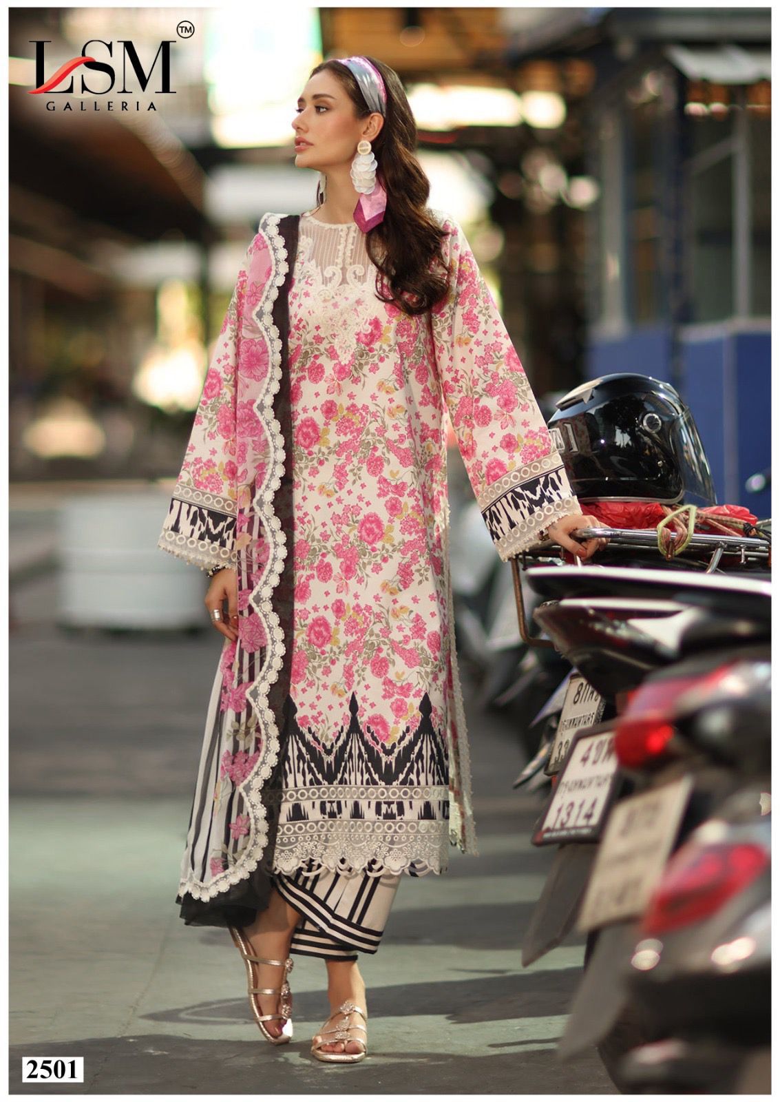 Parian Dream Vol 25 Lsm Galleria Lawn Cotton Karachi Salwar Suits Manufacturer Ahmedabad