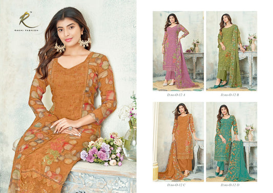 Paridhan Rakhi Fashion Viscose Organza Plazzo Style Suits Wholesale Rate