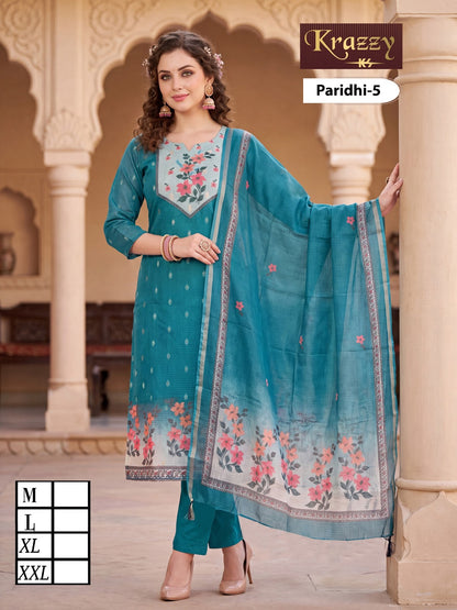 Paridhi Krazzy Kanha Readymade Pant Style Suits Manufacturer India
