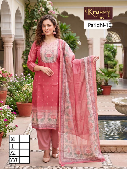 Paridhi Krazzy Kanha Readymade Pant Style Suits Manufacturer India