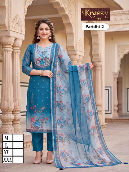 Paridhi Krazzy Kanha Readymade Pant Style Suits Manufacturer India