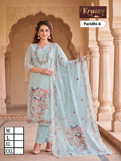 Paridhi Krazzy Kanha Readymade Pant Style Suits Manufacturer India