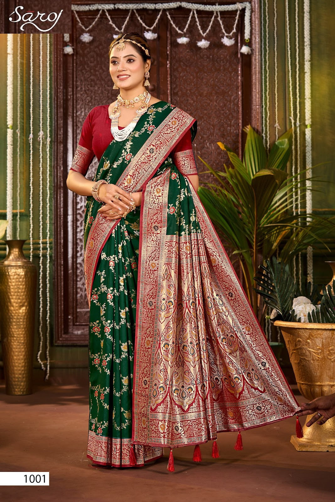 Paridhi Silk Saroski Vol 3 Saroj Sarees Wholesale Rate
