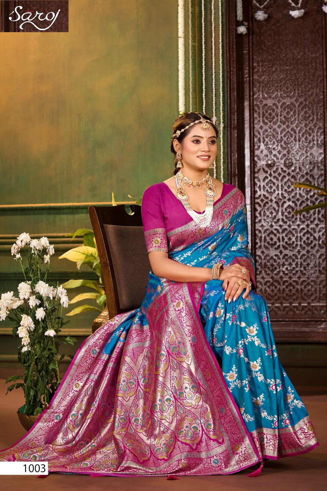 Paridhi Silk Saroski Vol 3 Saroj Sarees Wholesale Rate