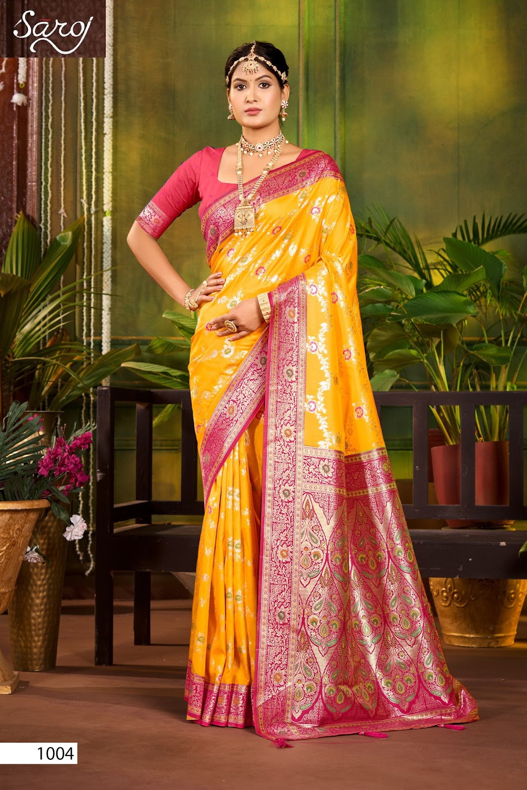 Paridhi Silk Saroski Vol 3 Saroj Sarees Wholesale Rate