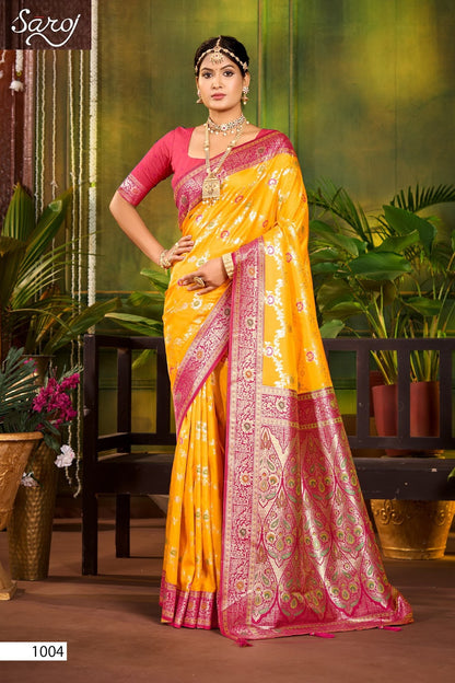 Paridhi Silk Saroski Vol 3 Saroj Sarees Wholesale Rate