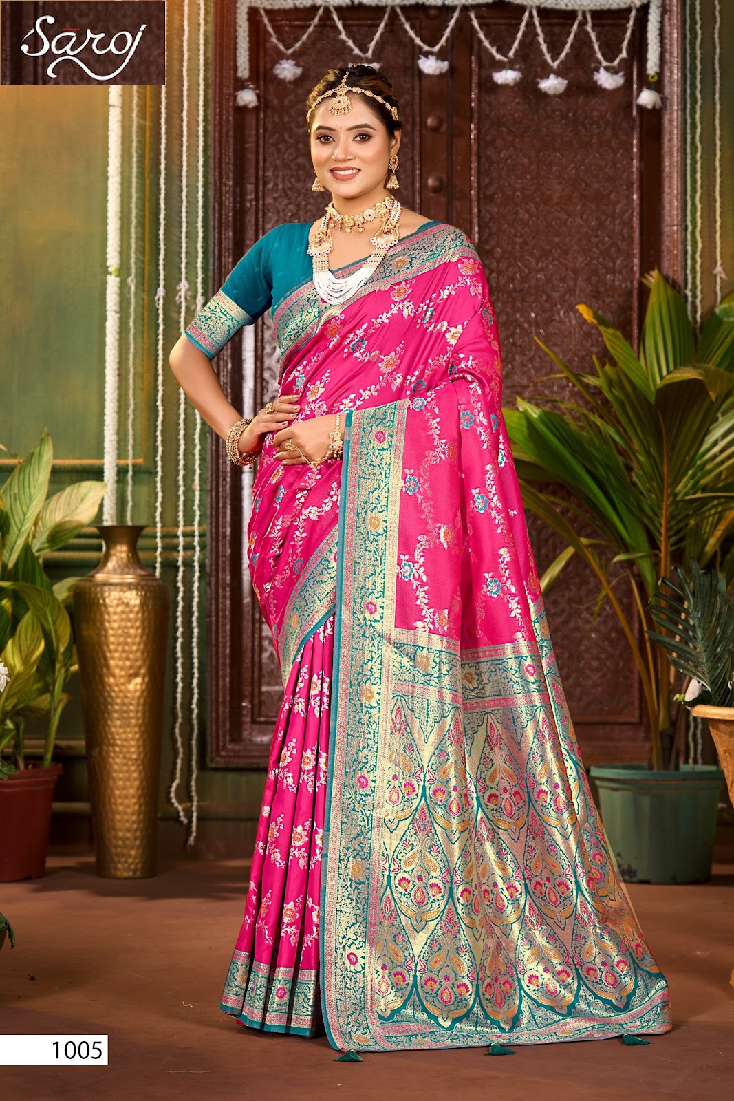 Paridhi Silk Saroski Vol 3 Saroj Sarees Wholesale Rate