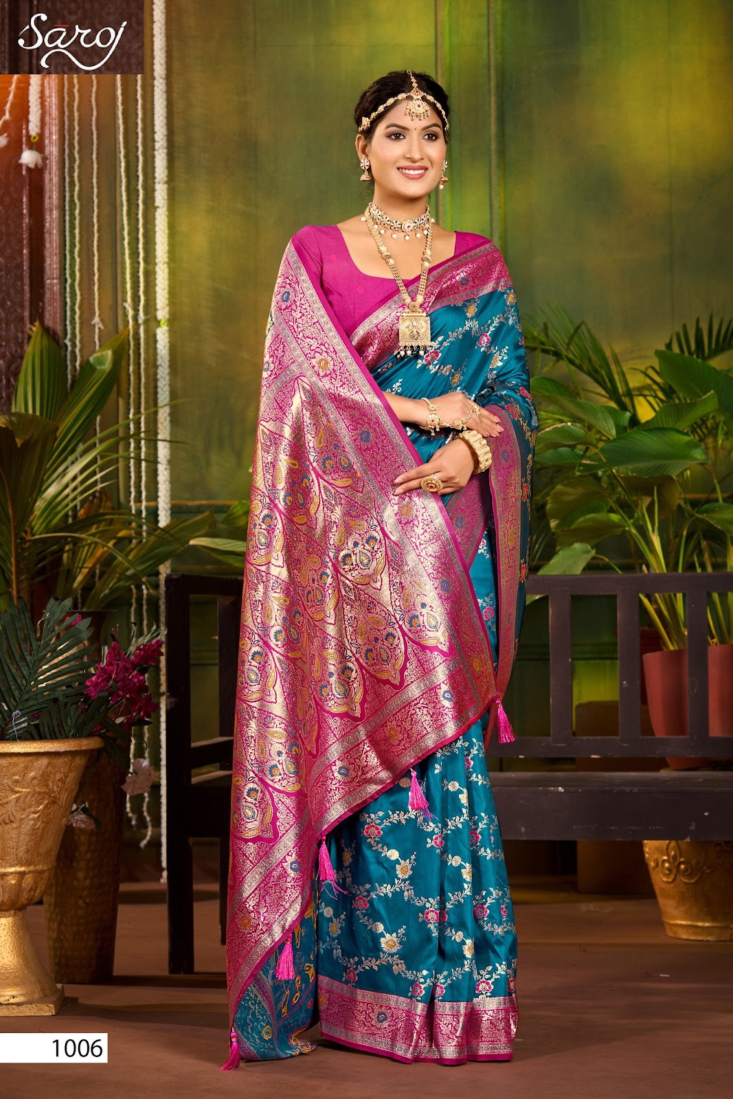 Paridhi Silk Saroski Vol 3 Saroj Sarees Wholesale Rate