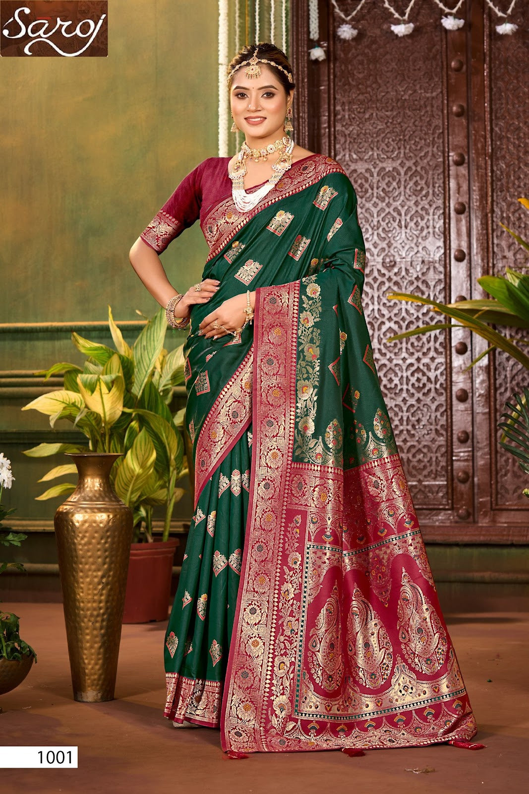 Paridhi Silk Saroski Vol 4 Saroj Sarees Manufacturer Ahmedabad