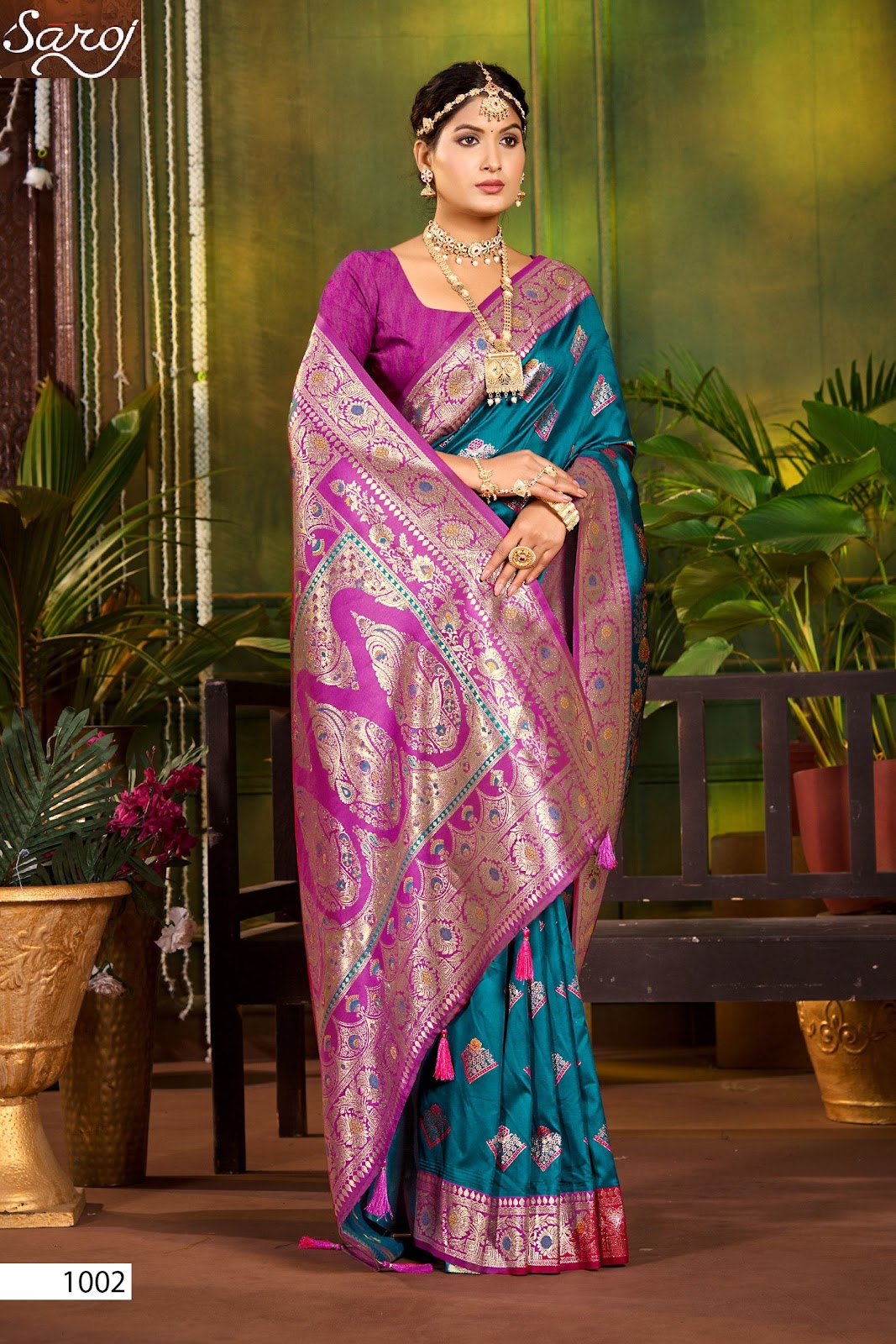 Paridhi Silk Saroski Vol 4 Saroj Sarees Manufacturer Ahmedabad