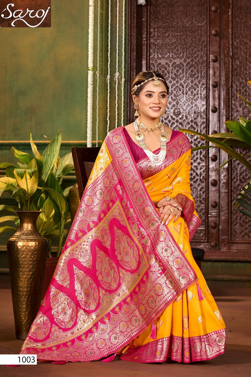Paridhi Silk Saroski Vol 4 Saroj Sarees Manufacturer Ahmedabad